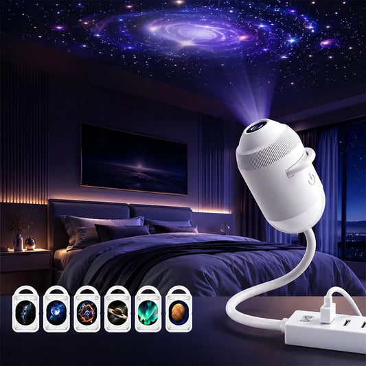 Holographic Galaxy Ocean Star Projector