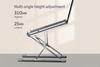 Multi-angle height adjustment laptop stand