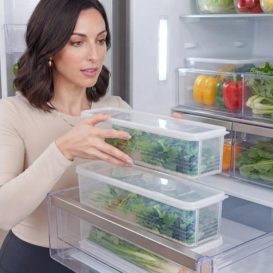 Transparent Sealed Food Storage Boxes
