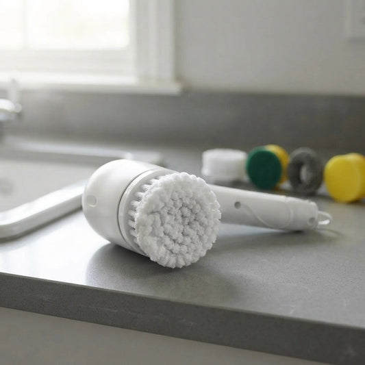 Electric Scrubber Replacement Brush Head Set