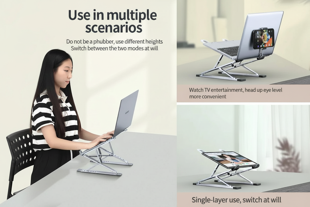 Use in multiple scenarios laptop stand